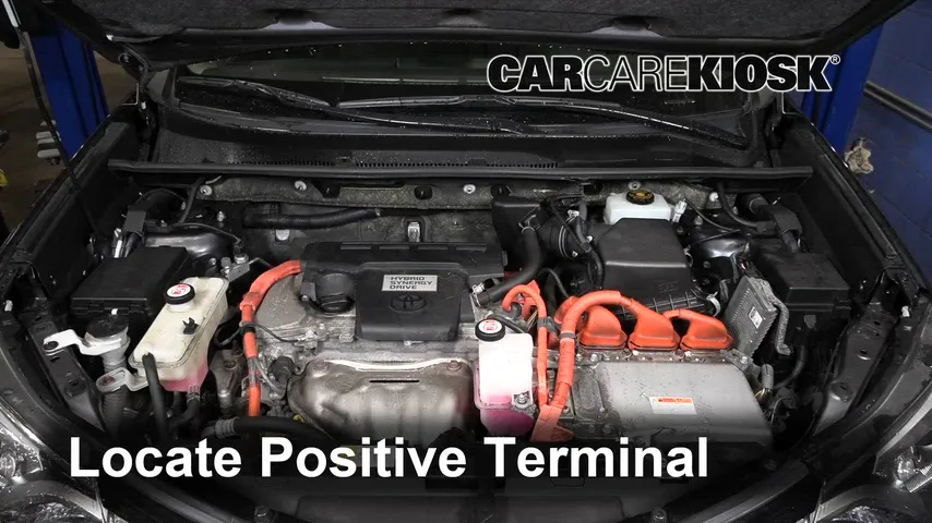 2017 Toyota RAV4 Hybrid Limited 2.5L 4 Cyl. Battery Jumpstart